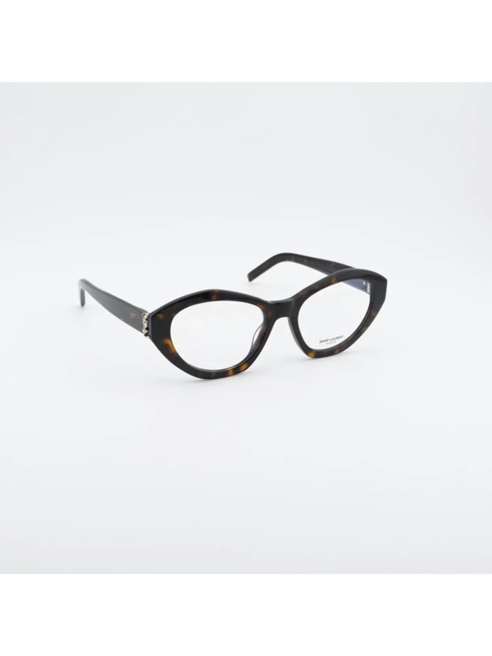Saint Laurent SL M60 OPT 002 Eyeglasses Havana 54mm Cat Eye Frame